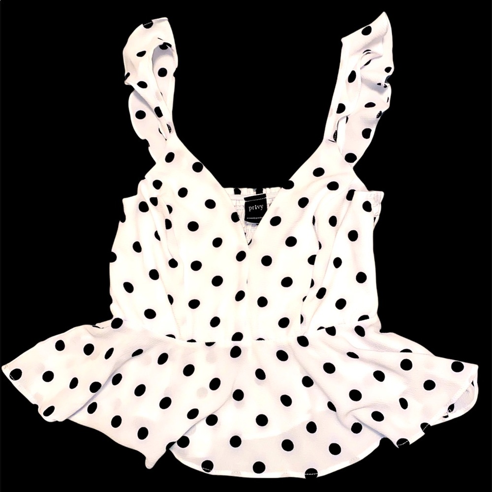 Privy flare bottom halter top
